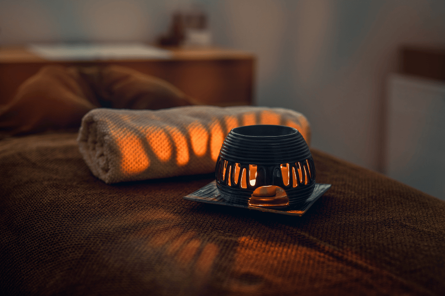 Relaxing spa details