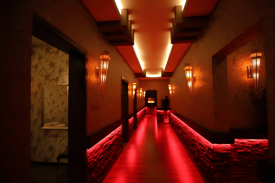 Peaceful Indian spa experience